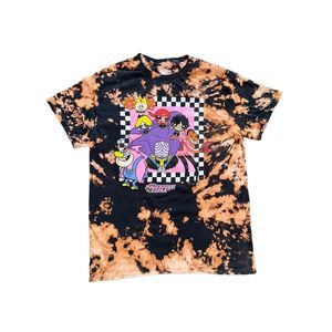 Powerpuff Girls Mojo Jojo & Villains Bleached Tee